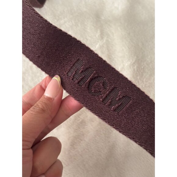 MCM Blue Leather Crossbody Bag With Adjustable Strap - Picture 4 of 8